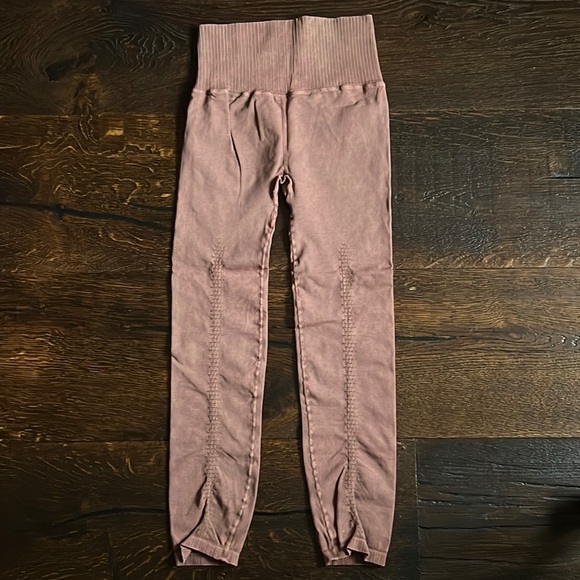 FP Movement Happiness High-Rise 7/8 Length Good Karma Leggings in Nutmeg M/L - Picture 9 of 14